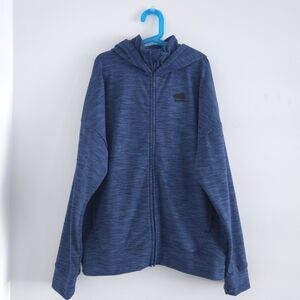 Roots Kids Blue Zip Up Hoodie size XXL 13-14